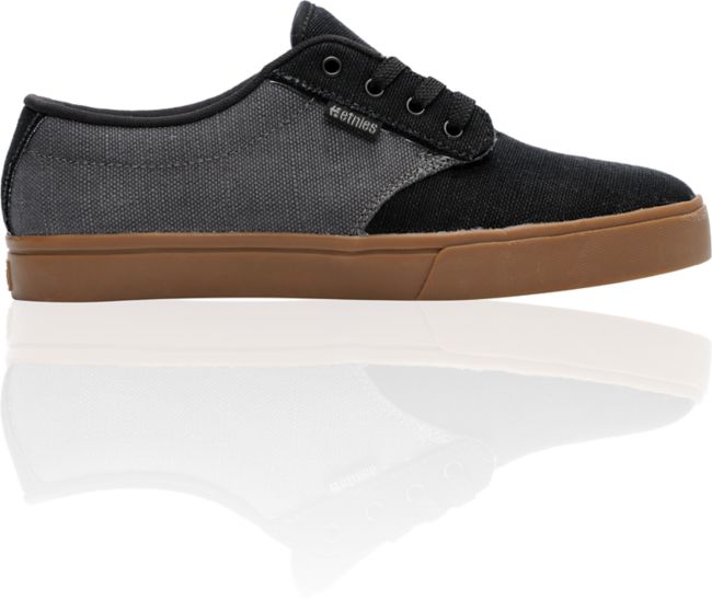 Etnies Jameson 2 Eco Black & Grey Skate Shoe