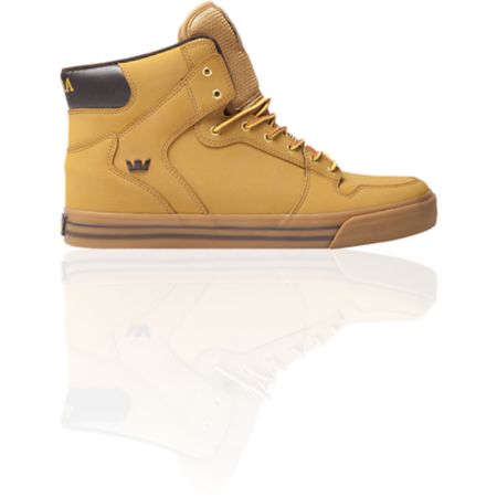Supra Vaider Wheat Nubuck Shoe