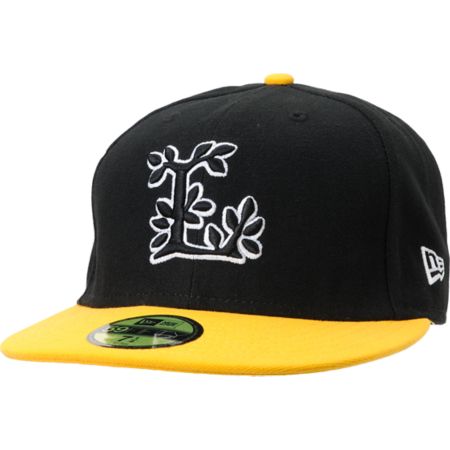LRG CC Black & Yellow New Era 59Fifity Performance Fitted Hat