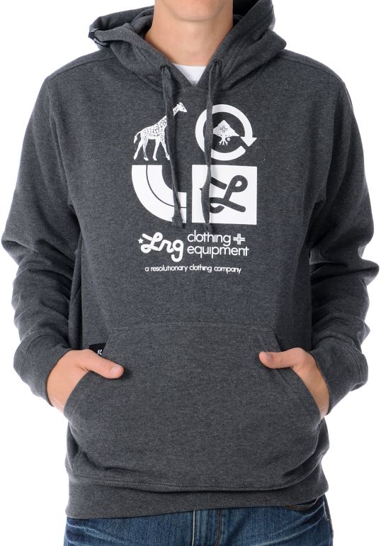 LRG CC Charcoal Pullover Hoodie