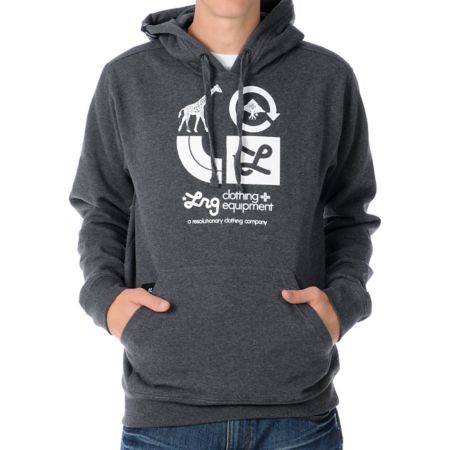 LRG CC Charcoal Pullover Hoodie