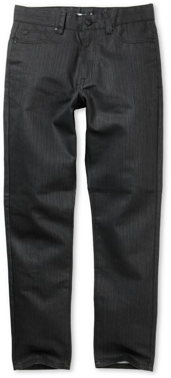 IMKing Fontana Black Waxed Jeans