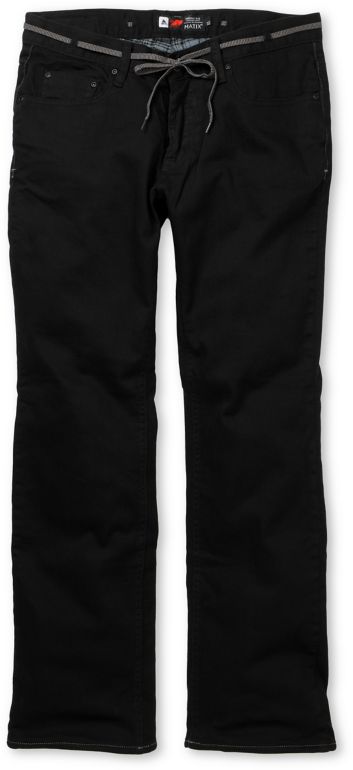 Matix Wiig 2 Black Flannel Lined Denim Jeans