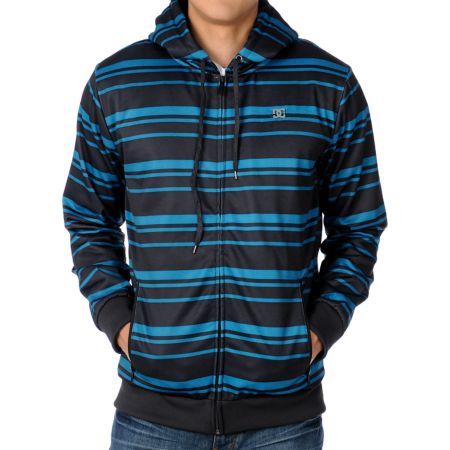 DC Stealth Black Sherpa Tech Fleece Hoodie