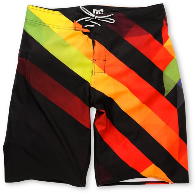 DC Madness Black Board Shorts