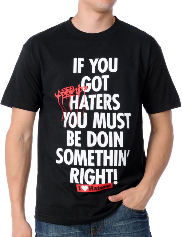 DGK Doing Somethin Black Tee Shirt
