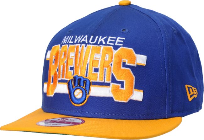 MLB New Era Milwaukee Brewers World Star Snapback Hat