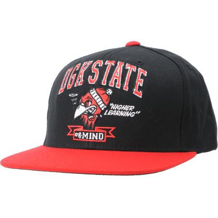 DGK State Of Mind Black Snapback Hat