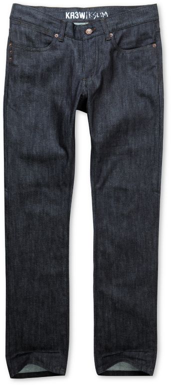 KR3W Chad Muska Raw Blue K-Slim Jeans