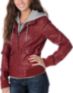 Obey Jealous Lover Dark Red Bomber Jacket