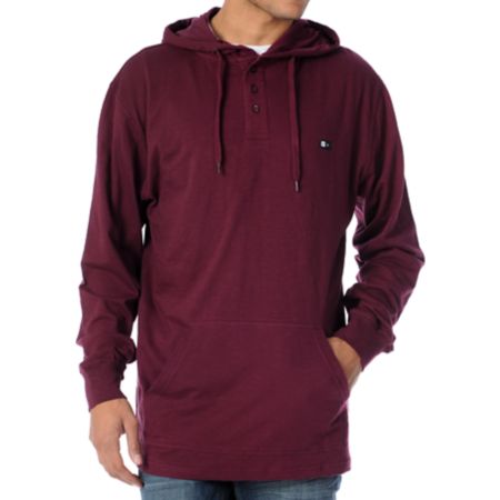Fourstar Brady Burgundy Hoodie