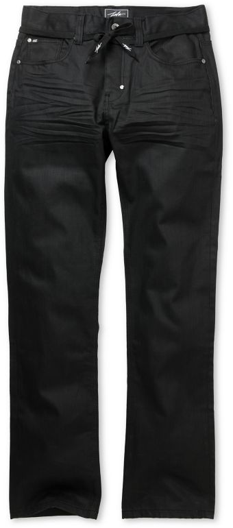 JSLV Proper Denim Black Resin Waxed Jeans
