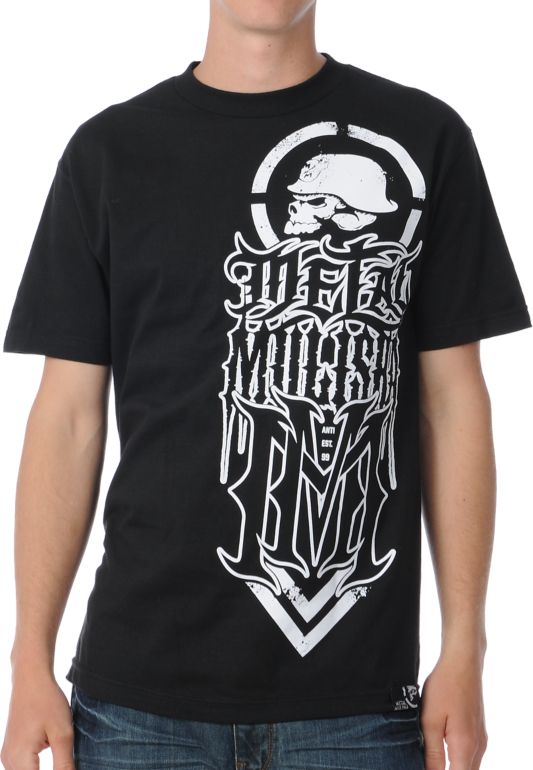 Metal Mulisha Disengage Black Tee Shirt
