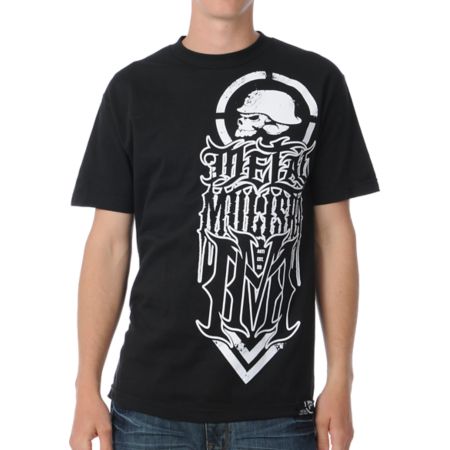 Metal Mulisha Disengage Black Tee Shirt