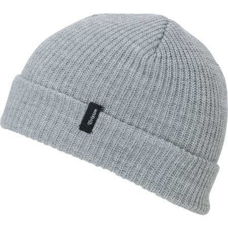 Brixton Heist Light Grey Roll Up Beanie
