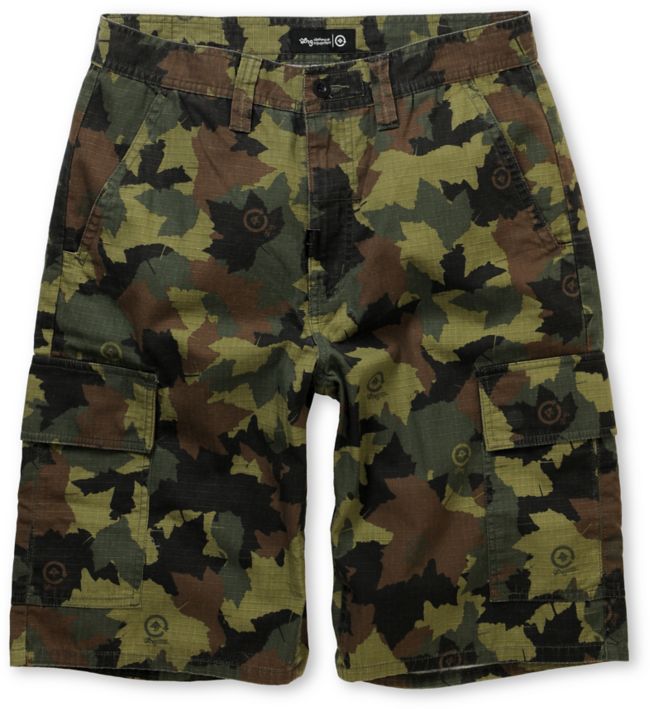LRG CC Camo Cargo Shorts