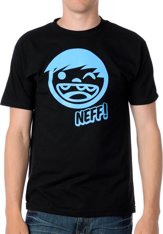 Neff Kenjamin Black Tee Shirt
