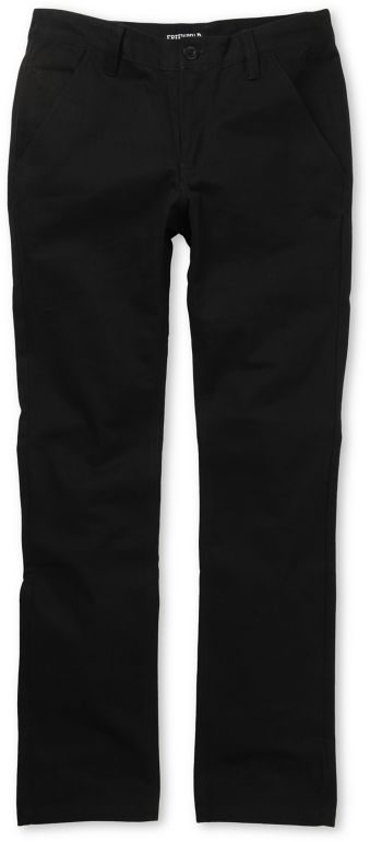 Free World Drifter Regular Fit Black Chino Pants