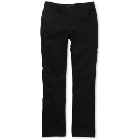 Free World Drifter Regular Fit Black Chino Pants