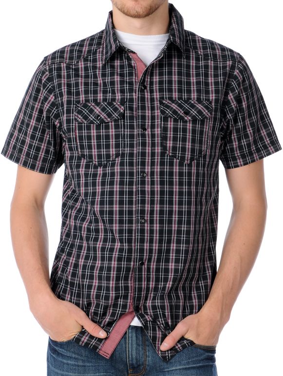 Empyre High Point Black Woven Shirt