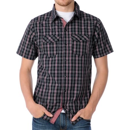 Empyre High Point Black Woven Shirt