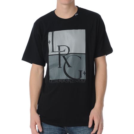 LRG Survival Of The Most Black Tee Shirt 