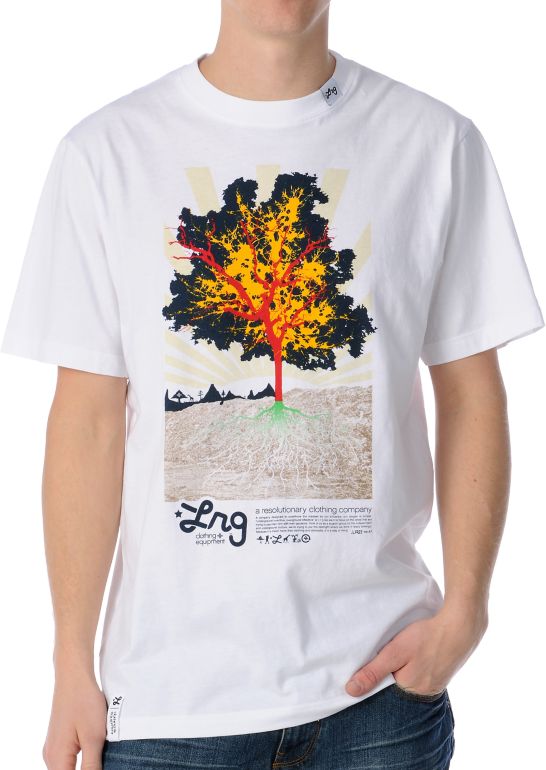 LRG Deeply Rooted White Tee Shirt