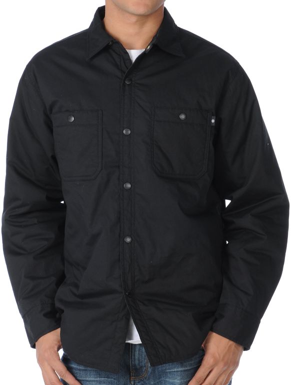 Stussy Solid Black Gingham Jacket