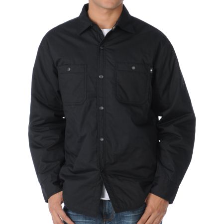 Stussy Solid Black Gingham Jacket