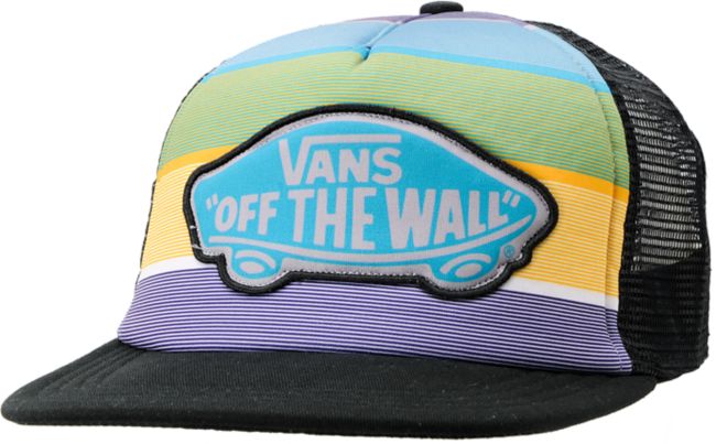 Vans Girls OC Kipahula Turquoise & Aqua Trucker Hat