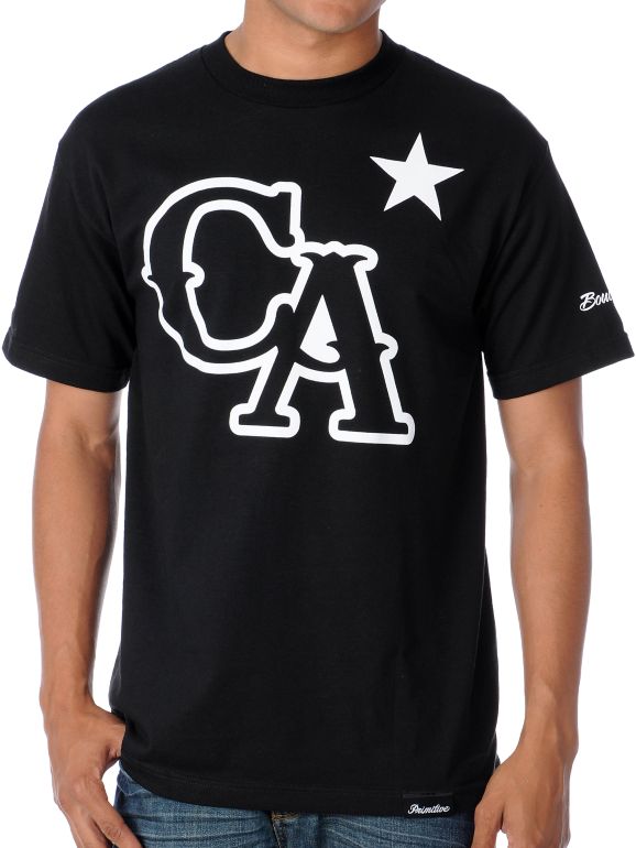Primitive Clothing CA Loyal Black Tee Shirt