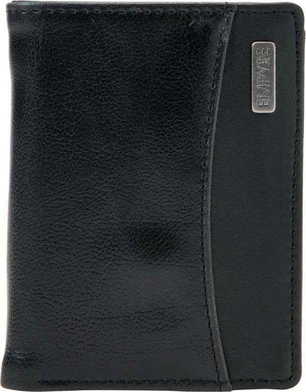 Empyre Harold Timer Black Tri-Fold Wallet