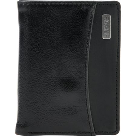Empyre Harold Timer Black Tri-Fold Wallet
