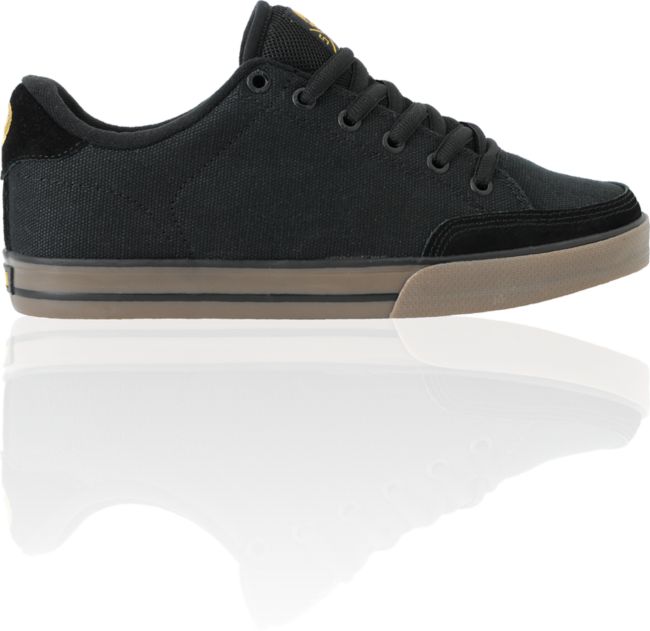Circa AL 50 Black Canvas Skate Shoe