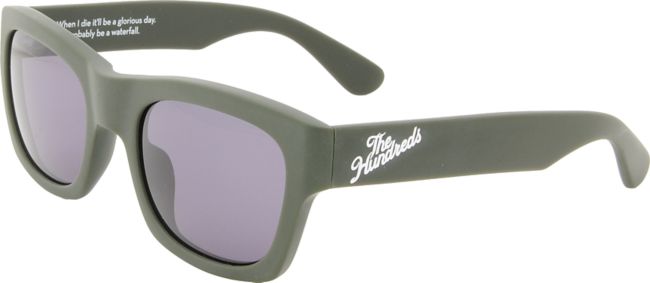 The Hundreds Phoenix Matte Green Sunglasses