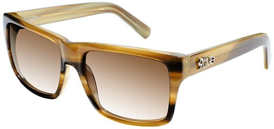 9Five Caps Honey Woodgrain Sunglasses 