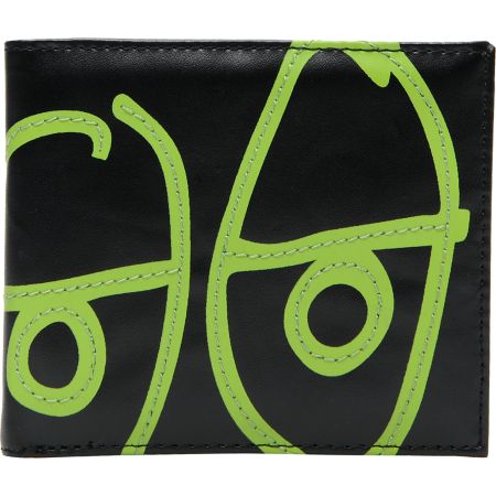 Krooked Skateboards Eye Black Bi-Fold Wallet