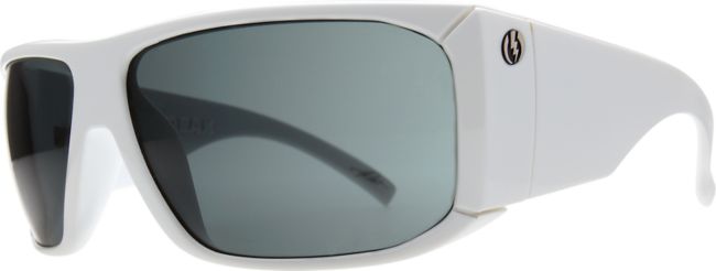 Electric Jailbreak Gloss White & Grey Sunglasses
