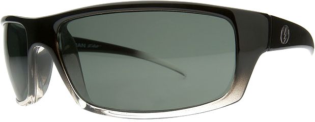 Electric Technician Black & Clear Fade Polarized Sunglasses