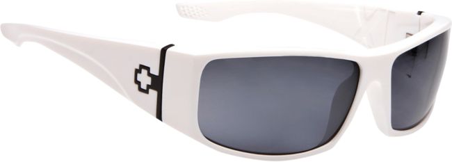 Spy Sunglasses Cooper XL White Polarized Sunglasses