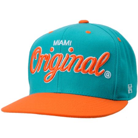 KR3W Original Miami City Snapback Hat