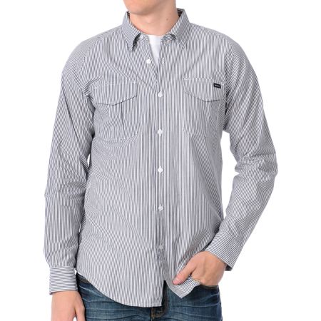 RVCA The Runner Grey Woven Shirt