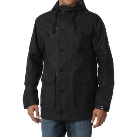 Dravus x Casual Industrees Scoutmaster Black Jacket