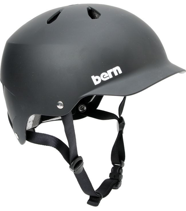 Bern Watts Hard Hat Matte Black Helmet