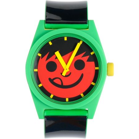 Neff Daily Rasta Stripe Analog Watch 