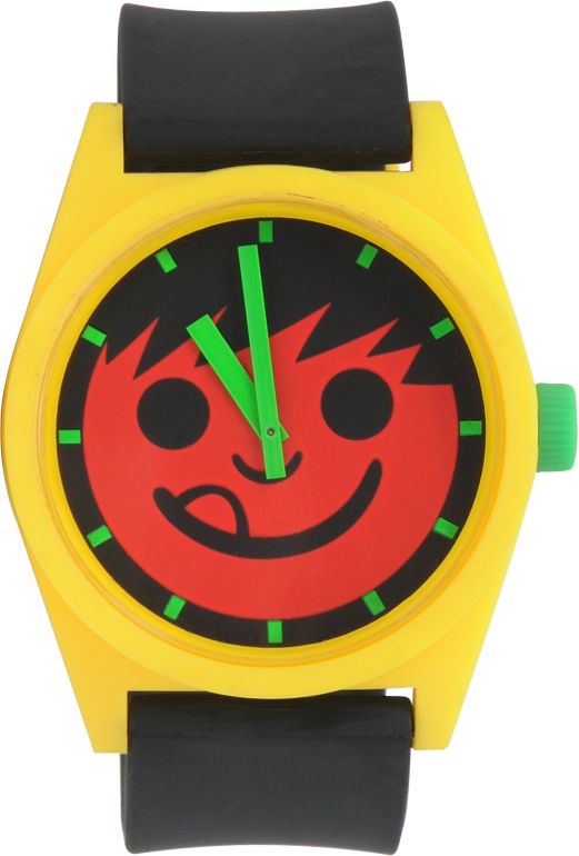 Neff Daily Rasta Smiley Analog Watch