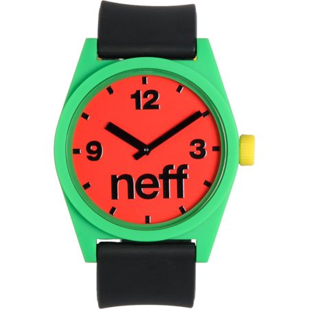 Neff Daily Rasta Corpo Analog Watch 
