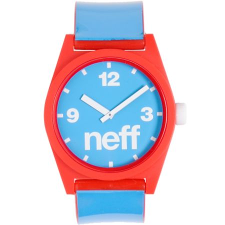 Neff Daily Red, White & Blue Analog Watch