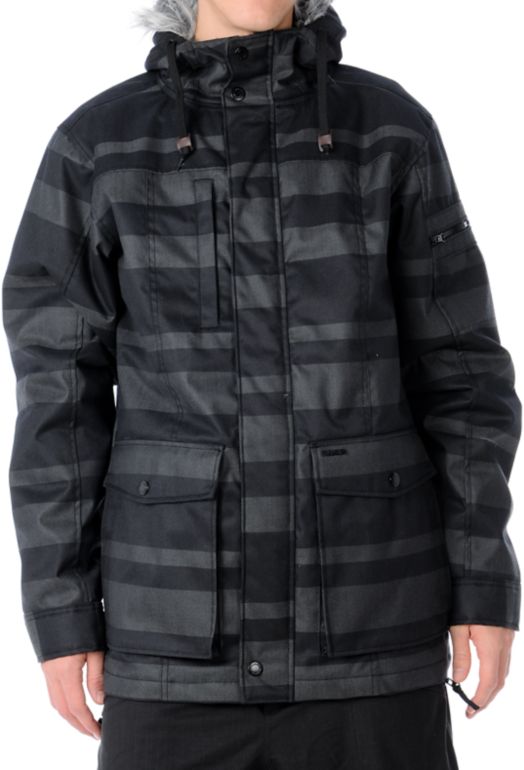 Empyre Drift Black Strap Jacket