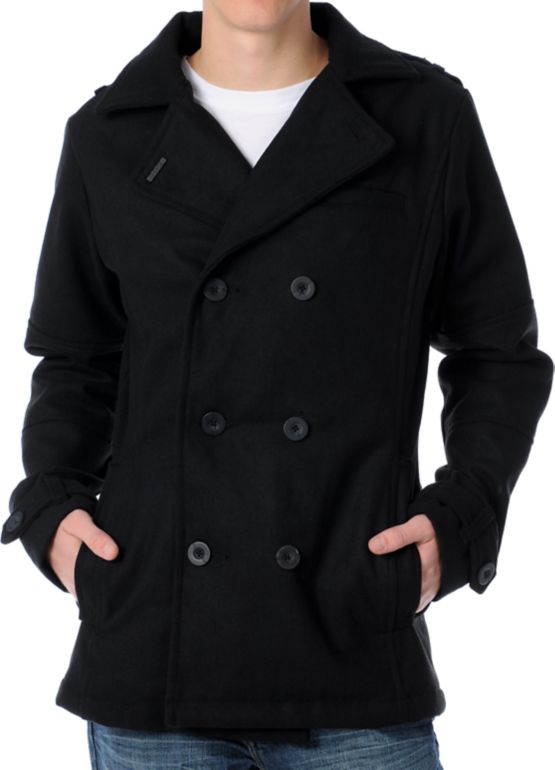 Empyre Swagger Black Peacoat